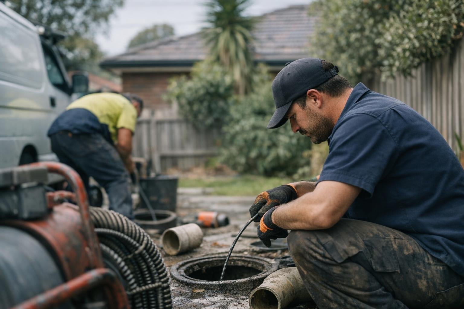 How Blocked Sewer Line applies to Blocked Drain Plumber services in Melbourne, Australia — practical illustration