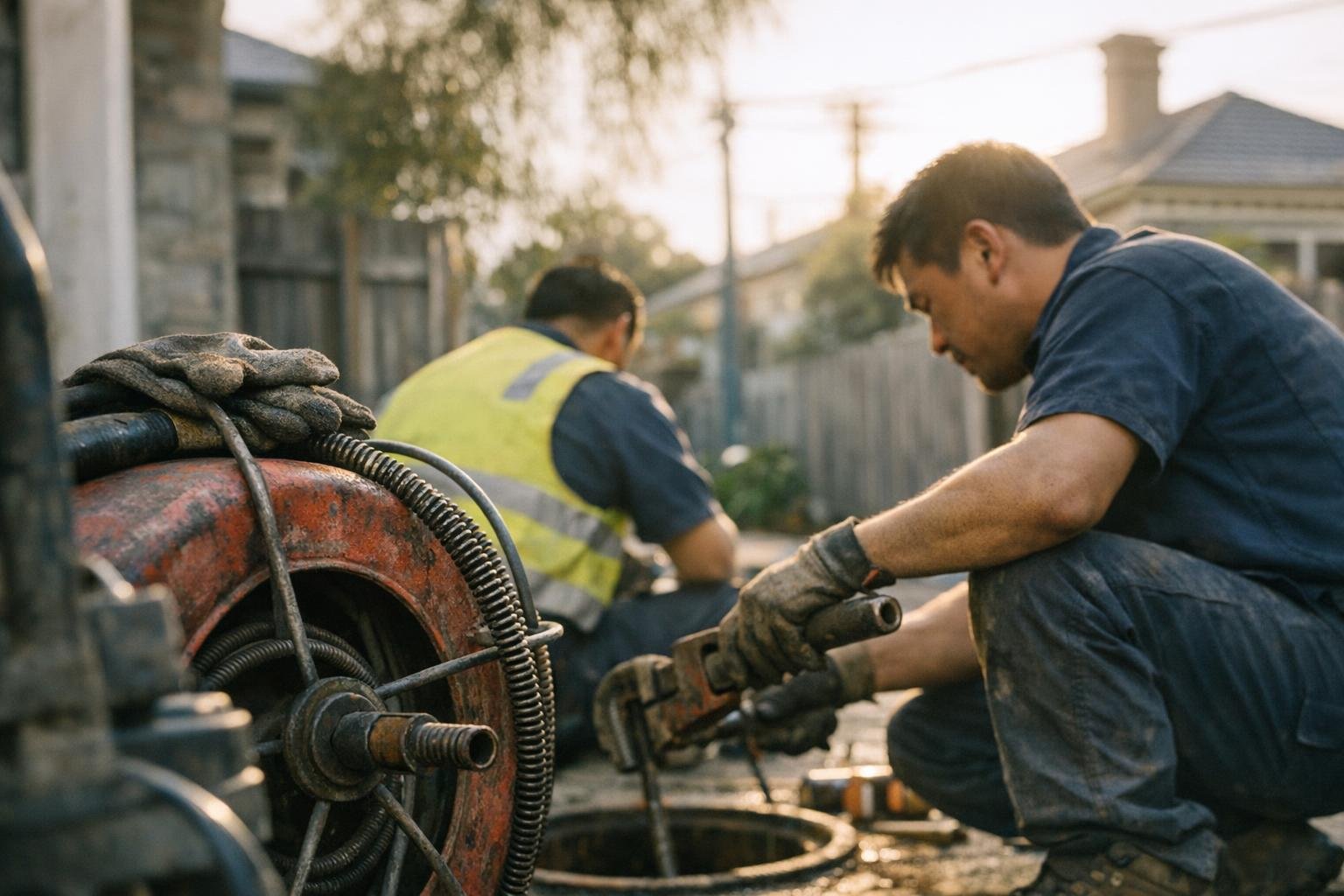 Drain Maintenance in Blocked Drain Plumber: Drain Maintenance is the regular inspection, cleaning, and care of drainage systems — visual guide
