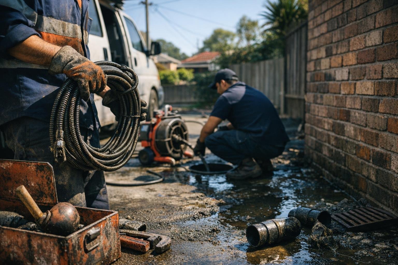 How Drain Pipe Installation applies to Blocked Drain Plumber services in Melbourne, Australia — practical illustration