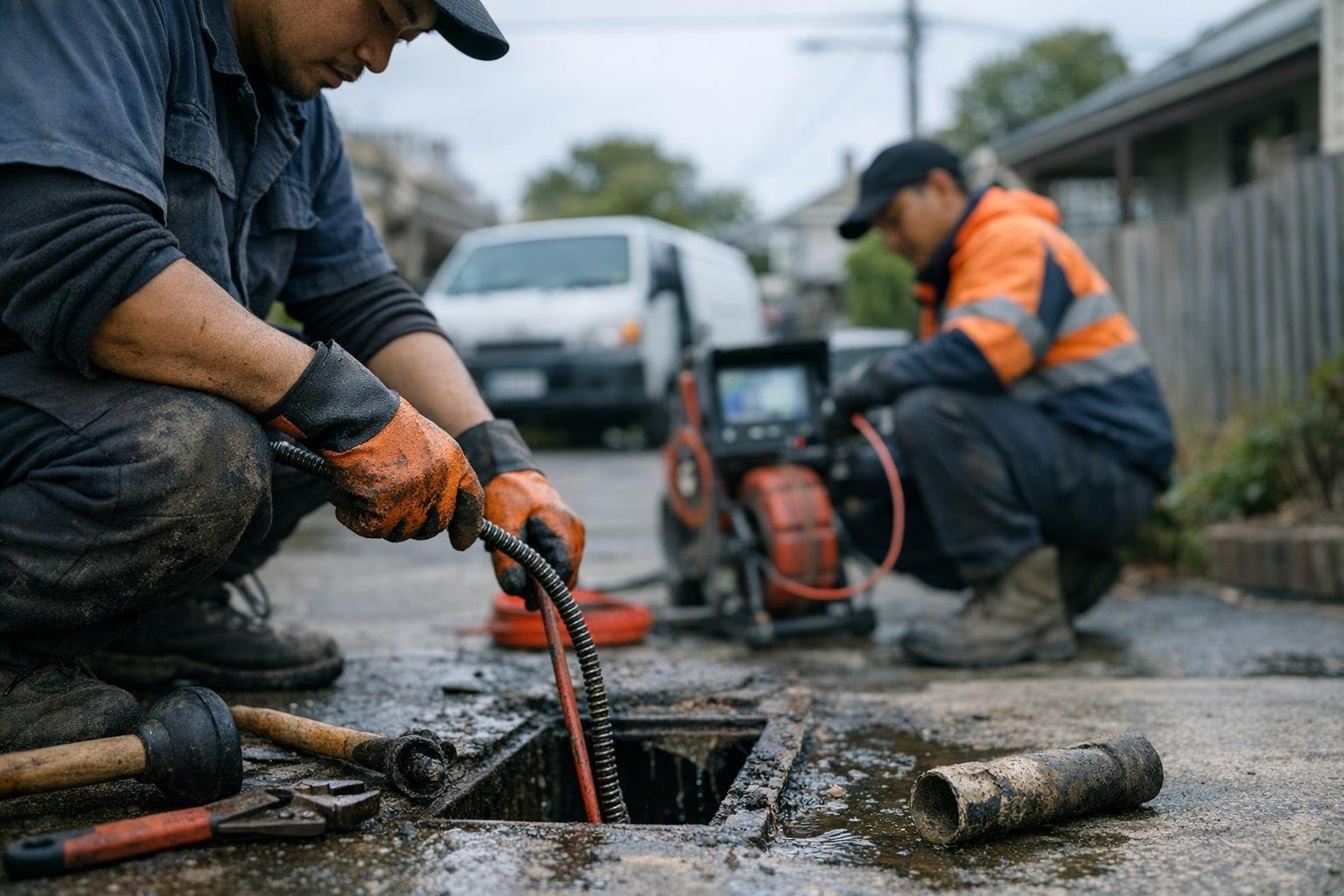 How Drain Relining applies to Blocked Drain Plumber services in Melbourne, Australia — practical illustration