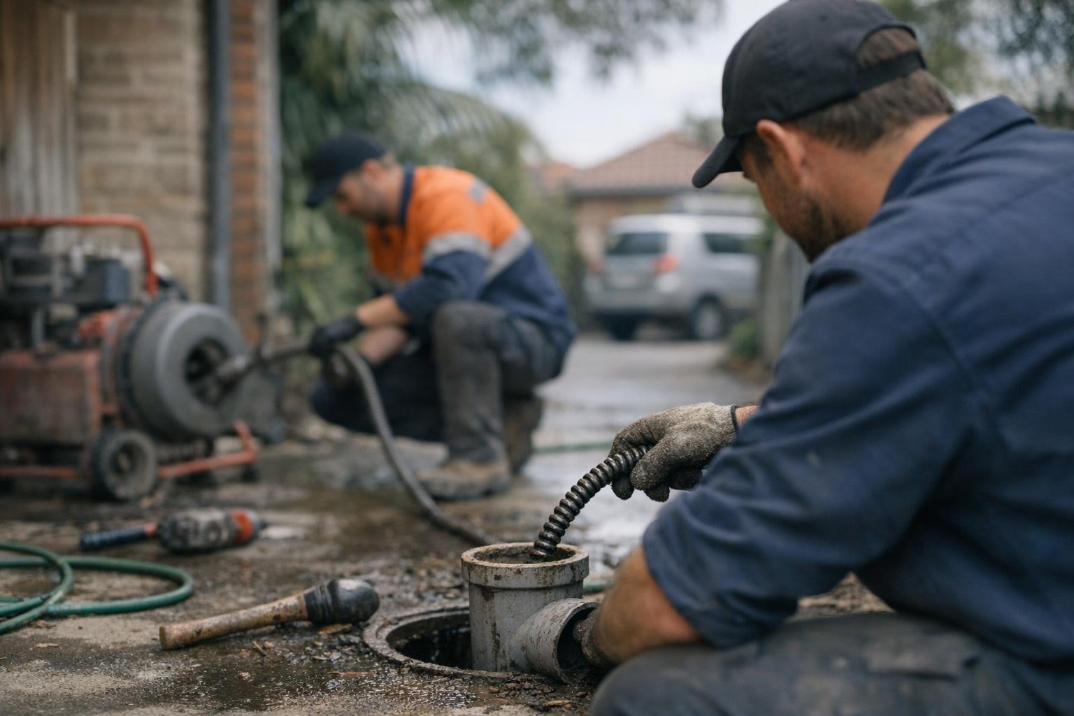 Emergency Drain Service in Blocked Drain Plumber: Emergency Drain Service is a rapid response plumbing service available outside standard — visual…
