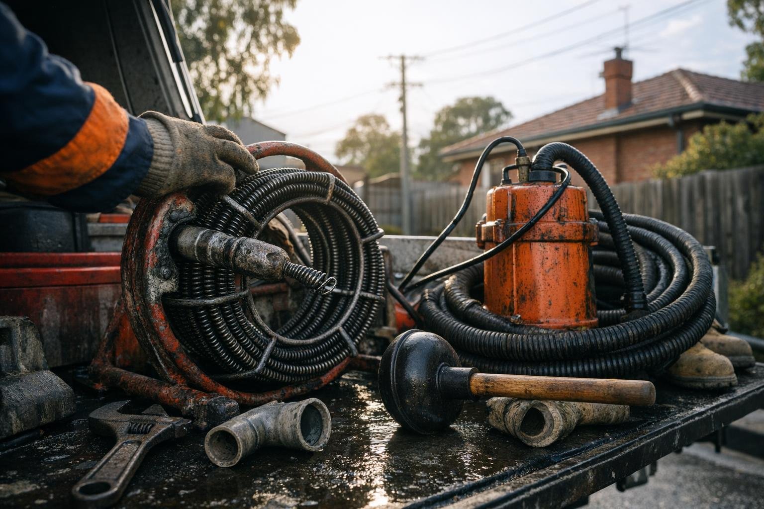 How Emergency Drain Unblocking applies to Blocked Drain Plumber services in Melbourne, Australia — practical illustration