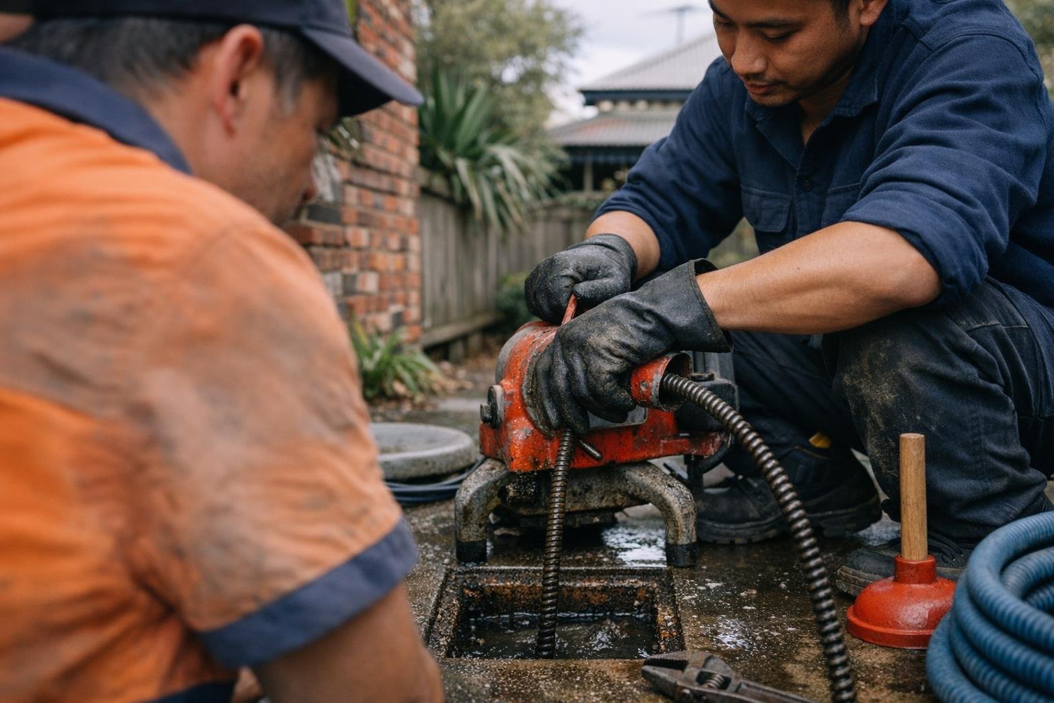 How Hydro Jet Cleaning applies to Blocked Drain Plumber services in Melbourne, Australia — practical illustration