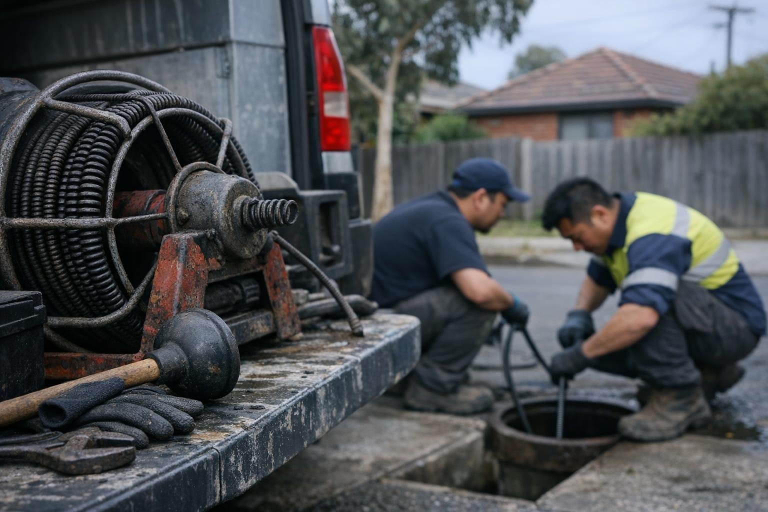 Kitchen Sink Unblocking in Blocked Drain Plumber: Kitchen Sink Unblocking is the process of removing obstructions from kitchen sink — visual guide