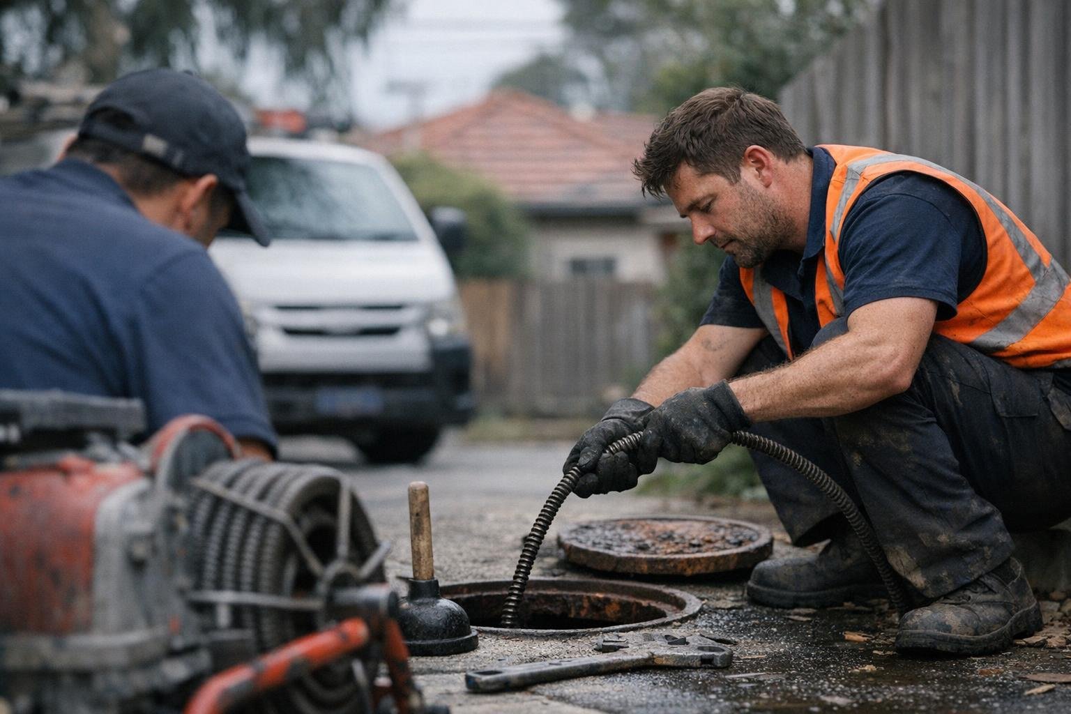 Laundry Drain Blocked in Blocked Drain Plumber: Laundry Drain Blocked is a plumbing problem where water can't flow freely — visual guide