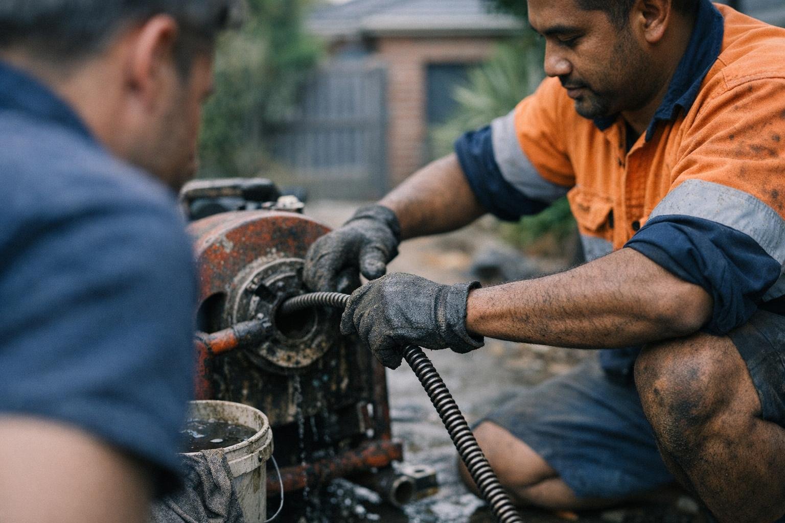 How Sewer Line Inspection applies to Blocked Drain Plumber services in Melbourne, Australia — practical illustration