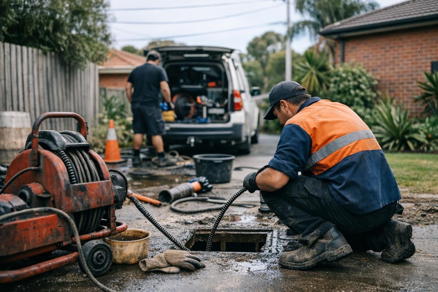 Shower Drain Unblocking in Blocked Drain Plumber: Shower Drain Unblocking is the process of removing obstructions from shower drain — visual guide