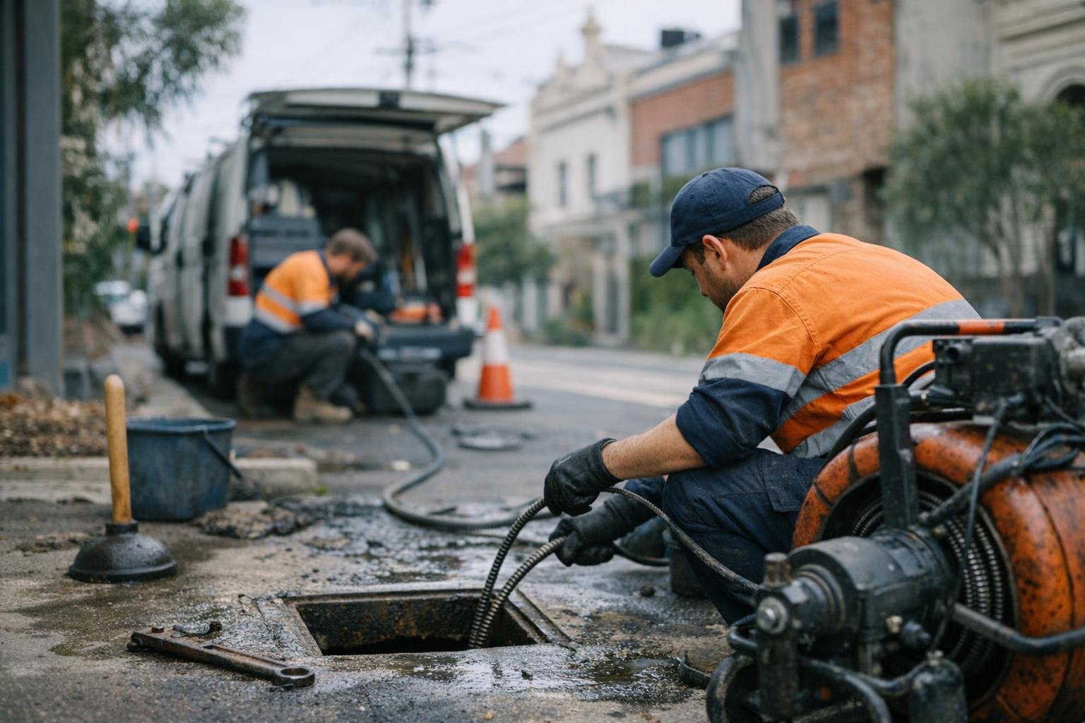 Slow Draining Sink in Blocked Drain Plumber: Slow Draining Sink is a plumbing condition where water drains from a — visual guide