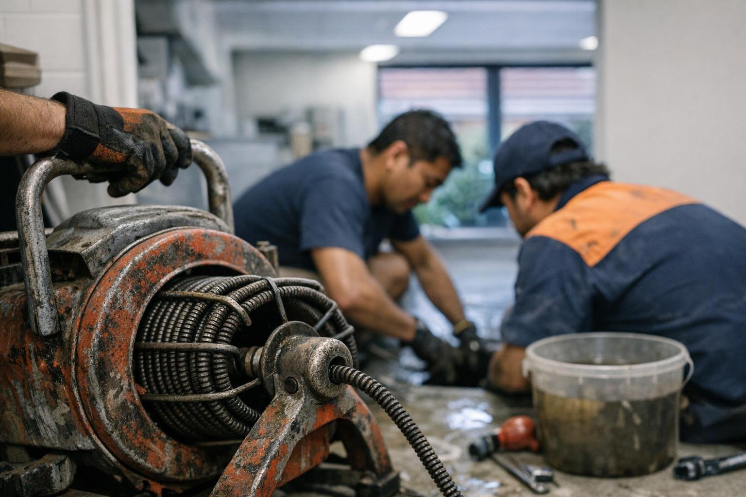 How Slow Draining Sink applies to Blocked Drain Plumber services in Melbourne, Australia — practical illustration