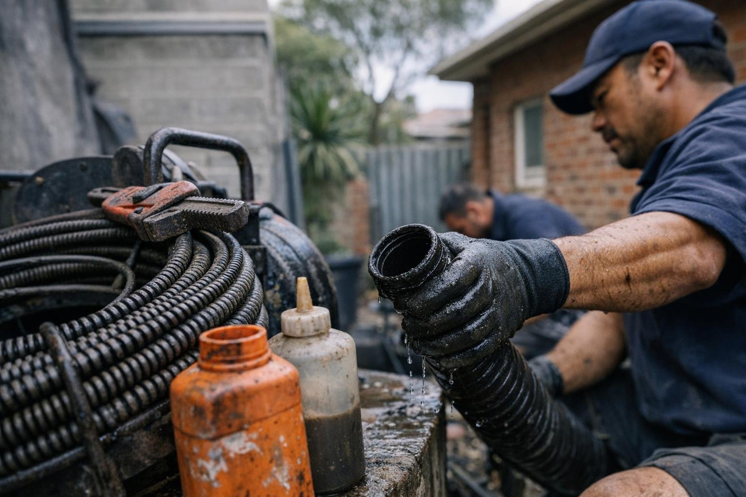 Stormwater Drain Clearing in Blocked Drain Plumber: Stormwater Drain Clearing is the professional removal of blockages, debris, and sediment — visu…