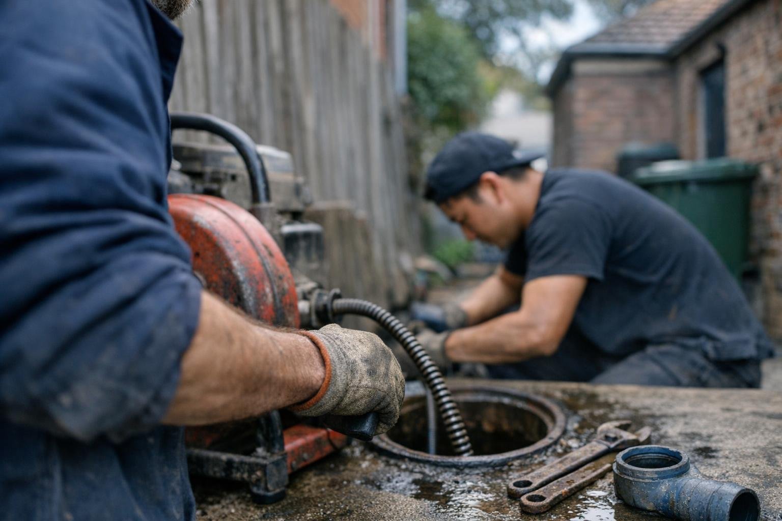 How Stormwater Drain Clearing applies to Blocked Drain Plumber services in Melbourne, Australia — practical illustration